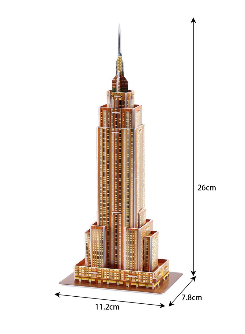 World Famous Building Puzzle Empire State Building Children's Toy - Image 3